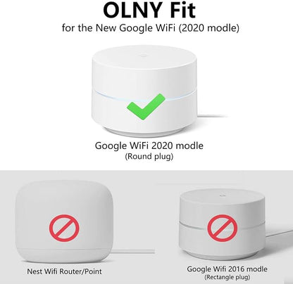 Outlet Wall Mount for Google WiFi AC1200, Cable Management & Space Saving - Image 4