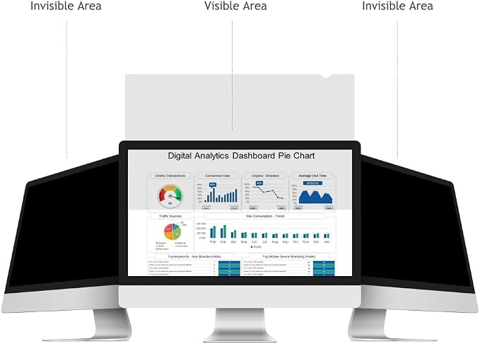 32 Inch - 16:9 Aspect Ratio - Computer Privacy Screen Filter - Image 2