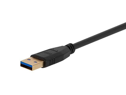 Monoprice - 138597 USB 3.0 Type-A to Type-A Cable - 3 Feet - Black, - Image 3