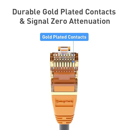 Cat 8 Ethernet Cable, 2 Pack 6ft RJ45 Connector - Image 6