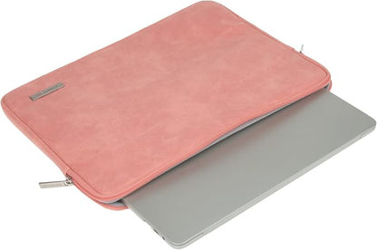 RAINYEAR 13 Inch Laptop Sleeve PU Suede Leather Case Water Resistant Cover - Image 8