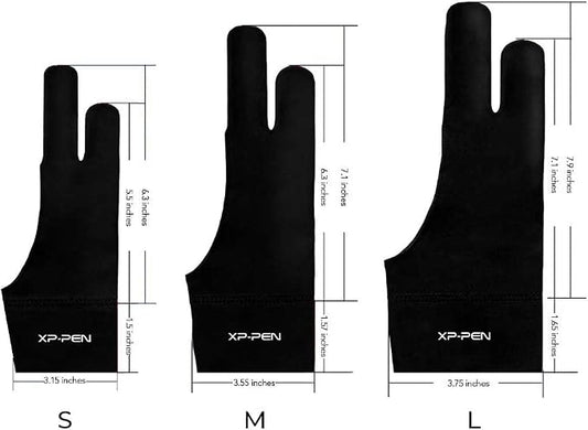 XPPen Professional Artist Glove 2-Fingers Glove - Image 2