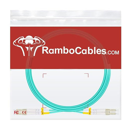 LC LC Multimode Fiber Patch Cables MMF 1.6ft/0.5m-8PACK, MM OM3 Fiber Optic - Image 7