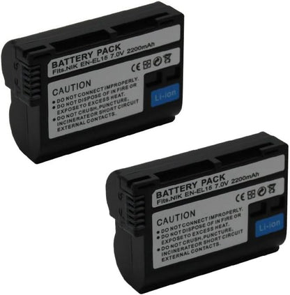 EN-EL15 Camera Battery Multifunctional Charger Set Compatible - Image 5