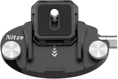 Nitze Camera Clip with Arca-Type Plate, Metal Capture Clip with Magnetic by Nitze