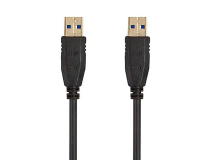Monoprice - 138597 USB 3.0 Type-A to Type-A Cable - 3 Feet - Black, by Monoprice