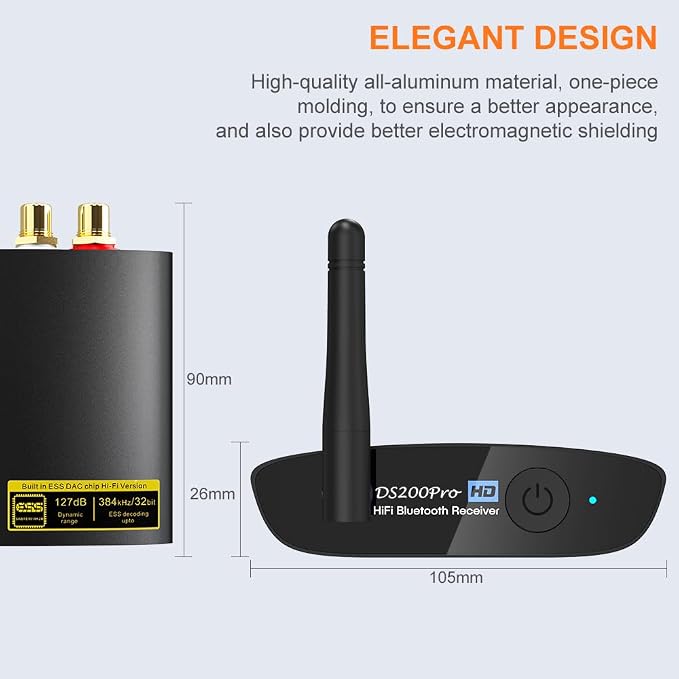 1Mii HiFi Bluetooth 5.3 Music Receiver - Image 5