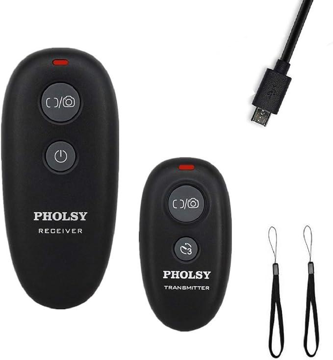 PHOLSY Wireless Shutter Release Camera Remote Control by PHOLSY%C2%AE