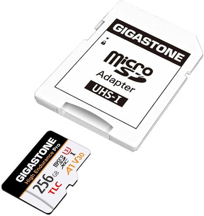 【5 Yrs Free Data Recovery】【Dash Cam】 GIGASTONE 256GB Micro SD Card, TLC High - Image 4