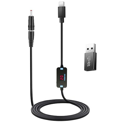 FARSENSE USB C to DC Adapter, Barrel PD Trigger Cable by FARSENSE