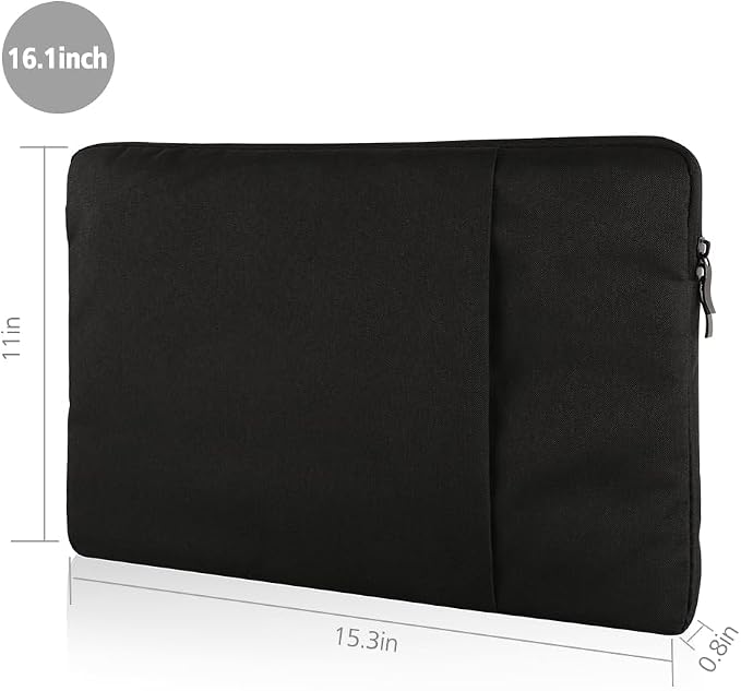UPERFECT 16.1-inch Polyester Laptop Sleeve Protective Case Vertical Style - Image 7