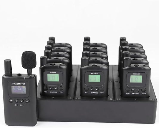 AGJ Wireless Tour Guide System, Tour Guide Headsets, Tour Guide Microphone 1 - Image 2