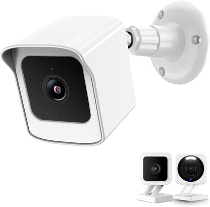 PEF Mount for All-New Wyze Cam V4 and V3, Weatherproof Protective Cover and 360 by PEF