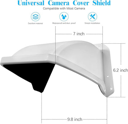 Sun Rain Cover Shield for Universal Security Camera, Surveillance Camera Cover - Image 8
