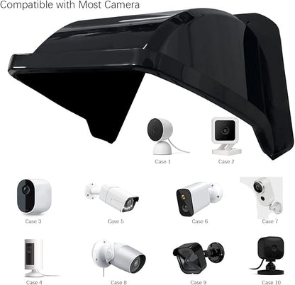 Universal Sun Rain Cover Shield, Backup Camera Shield, Surveillance Camera Cover - Image 7