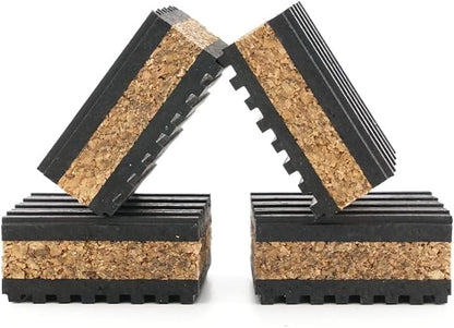 Sound Isolation Pads. Cork Pads by TunefulCables