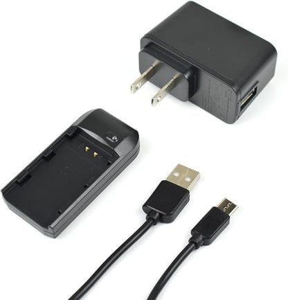 NP-FV5 Battery Charger with Charging Plug and USB Cable by Unknown