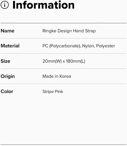 Ringke Hand Strap for Phone Case, USB Flash Drive, and ID Badge - Image 9
