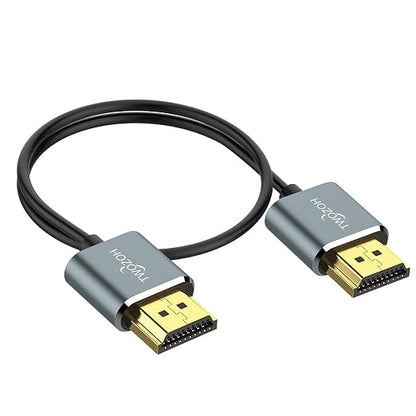 Twozoh Ultra-Thin HDMI to HDMI Cable 3.3FT, Hyper Slim HDMI 2.0 Cable, Extreme - Image 2