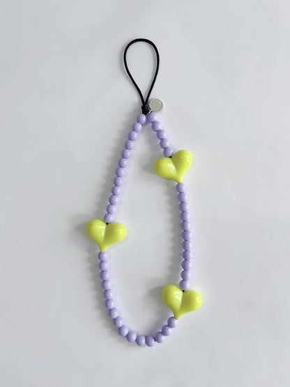 Drawwind Phone Charm Beaded Wristlet Strap Universal Cell Phone Lanyard Cute - Image 6