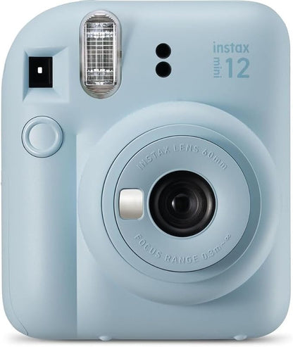 FUJIFILM INSTAX Mini 12 Instant Film Camera | Pastel Blue Bundled - Image 2