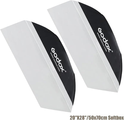 Godox 600W Professional Studio Strobe Lights Kit, 2X 300W 5600K Monolights - Image 8