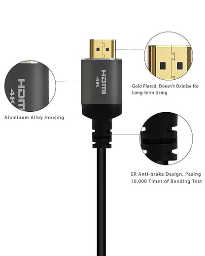 50ft HDMI Cable, Ultra High Speed Long HDMI Cables Support 4K 60Hz 2K 1080p 3D - Image 3
