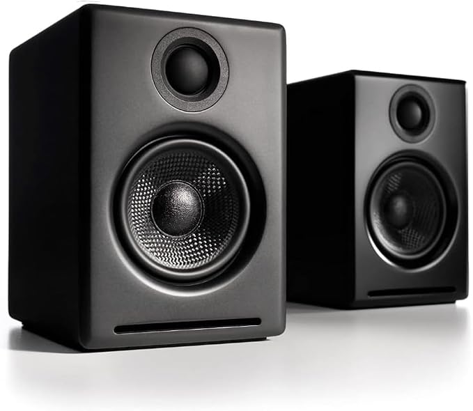 Audioengine A2+ Desktop 24 Bit Wireless Bluetooth Desktop Speakers - 60W by Audioengine