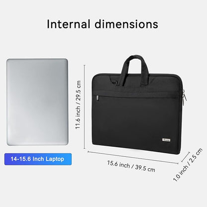 Voova Laptop Bag 15.6 Inch, Waterproof Computer Sleeve Carrying Case - Image 8