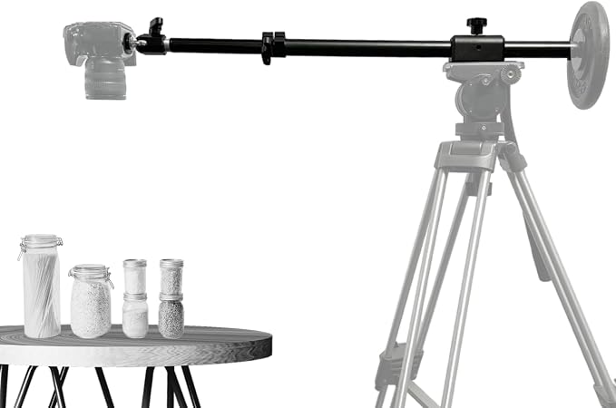 Glide Gear OH 50 Overhead Mount – DSLR, iPhone – 36" Arm, Tripod Extension by Glide+Gear