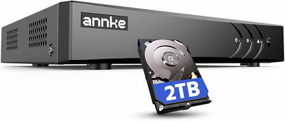 ANNKE 3K Lite 8CH Digital Video Recorder, H.265+ Hybrid 5-in-1 DVR - Image 4