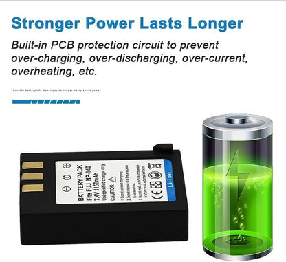 NP-140 Camera Battery Multifunctional Charger Set Compatible - Image 6