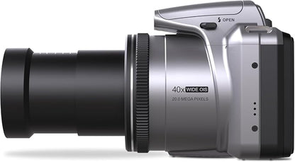Minolta MN40Z 20MP Digital Camera – 40x Optical Zoom, 1080p FHD Video, 3.0" LCD - Image 8