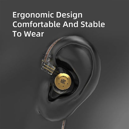 keephifi KZ EDX Pro in Ear Monitors KZ Headphones IEM Earphones - Image 8