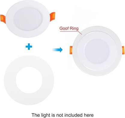 PATIKIL 4.5" ID 6.3" OD Light Trim Ring - Image 6
