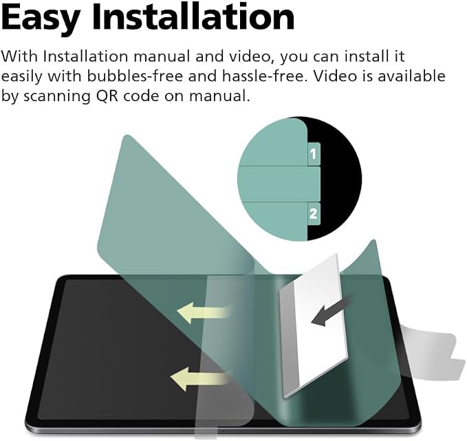 2-Pack Anti Glare Screen Protector - Image 4
