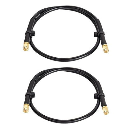 MOOKEERF KMR240 SMA Male to SMA Male Coaxial Cable 50 ohm Coax Ultra Low Loss by MOOKEERF