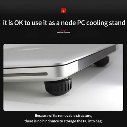 HOTLINEGAMES H2 Ergonomic Keyboard Riser Laptop Notebook Stand Holder Cooler - Image 7
