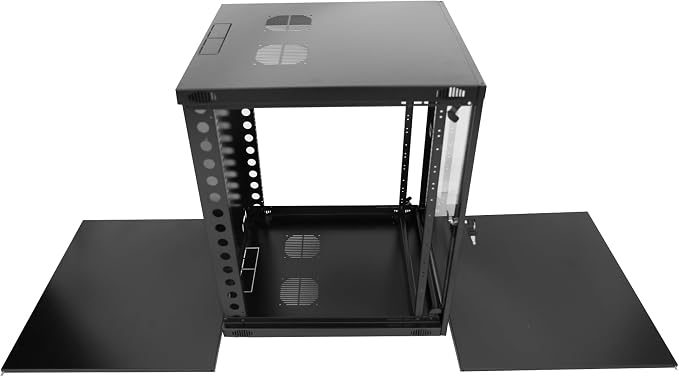 12U Server Cabinet Wall Mount Rack Enclosure - Image 3