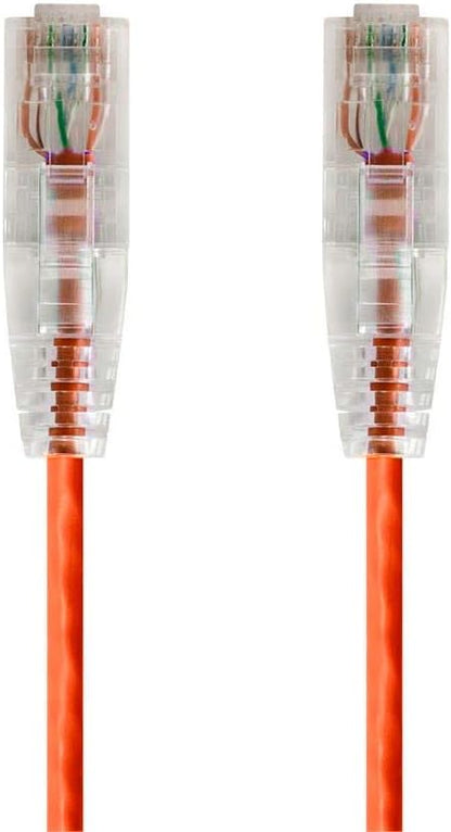 Monoprice Cat6 7ft Orange Component Level Patch Cable UTP 28AWG 550MHz Pure by Monoprice
