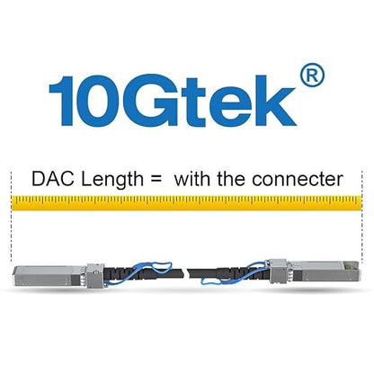 10Gtek 10G SFP+ DAC Twinax Cable, SFP+ to SFP+ Direct Attach Copper Passive - Image 6