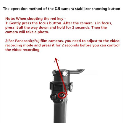 RSS-P for DJI Ronin stabilizer Connected to GH Remote Shutter Cable Camera and - Image 5