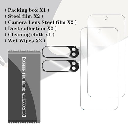 BIGFACE for Pixel 9 Pro Tempered Glass Screen Protector + Camera Lens Protector - Image 7