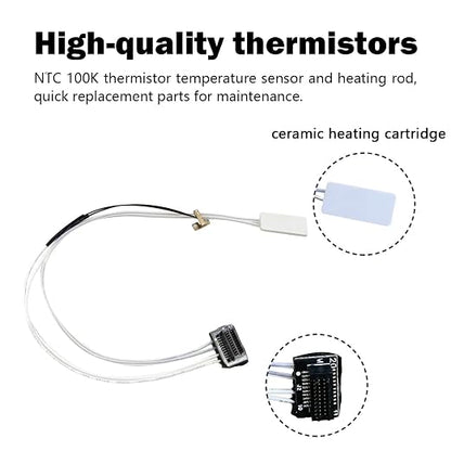 HzdaDeve Heating Assembly Kit for A1 Mini/A1 Hot End Heating Component - Image 3
