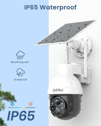 AOSU Solar Security Camera Wireless Outdoor - Image 7