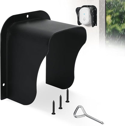 Doorbell Rain Cover, Waterproof Ring Doorbell Cover, Ring Doorbell Anti-Glare by MEEMENG