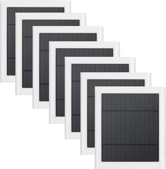 7 Pack IP65 Solar Panel for Rings Camera, 4W Solar Charger Compatible by Paodekua