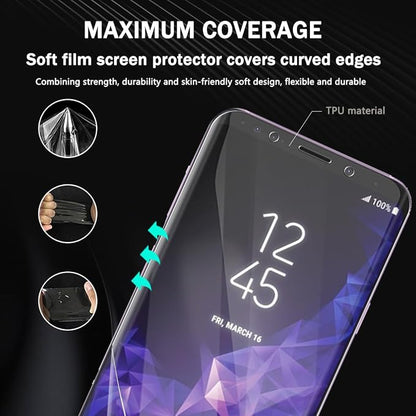 3 Pack for Samsung Galaxy S9 Screen Protector Flexible TPU Film Not Tempered - Image 6