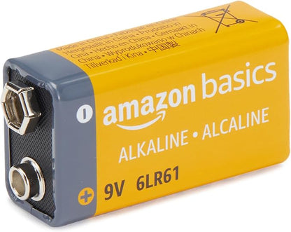 Amazon Basics 12-Pack 9V Long-Lasting Alkaline Batteries, 5-Year Shelf Life - Image 2