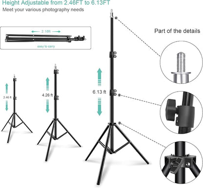 2 Pack RGB LED Video Light Wand Stick - Image 4